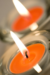 Image showing two candles