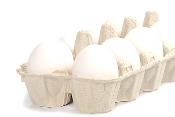 Image showing white eggs