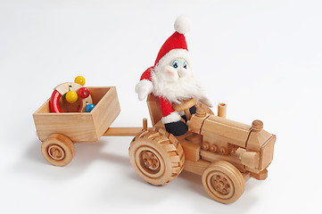 Image showing Christmas driver