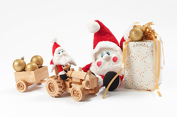 Image showing Christmas toys