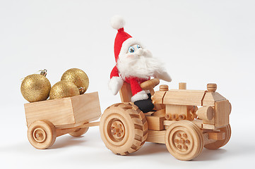 Image showing Christmas driver