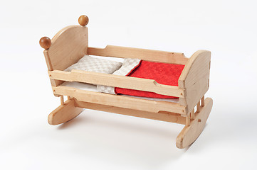 Image showing Toy cradle