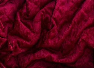 Image showing burgundy velvet