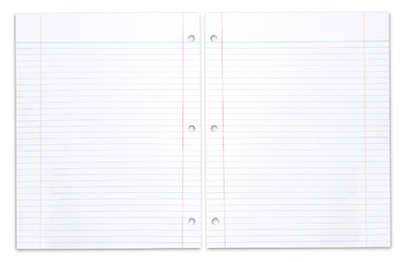 Image showing Spiral School Notebook With Lined Paper