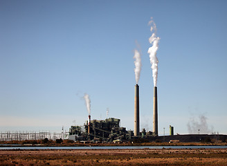 Image showing Polluting Industrial Plant