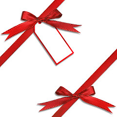 Image showing Gift Tag Hanging from a Present