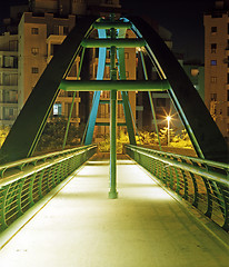 Image showing bridge pedestrian