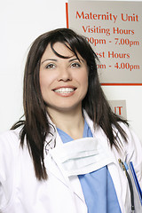 Image showing Hospital worker in Maternity ward