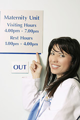 Image showing Visiting Hours
