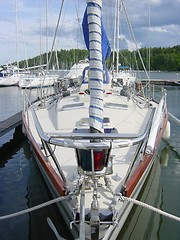 Image showing Sailing boat