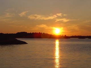 Image showing Swedish Sunset