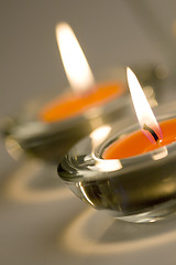 Image showing two candles