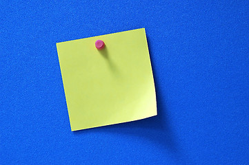 Image showing Blank post-it