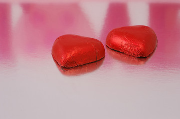 Image showing Two valentine sweets