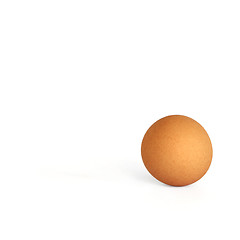 Image showing Perfectly Round Egg