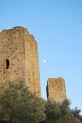 Image showing City walls of Monteriggioni