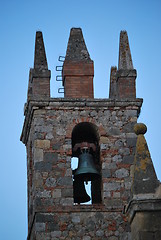 Image showing Bell tower in Monteriggioni