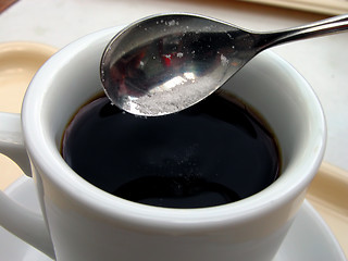 Image showing Sweeten Coffee