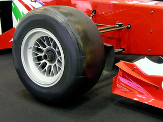 Image showing Formula one tire