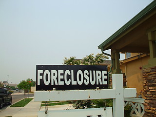 Image showing Foreclosure Sign
