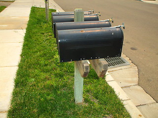 Image showing Mailboxes