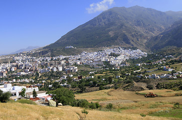 Image showing Charming little mountain town Chefchaouen, North-Morocco