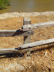 Image showing Rustic Fence