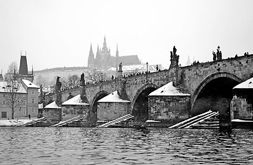 Image showing Winter Prague