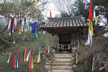 Image showing Traditional Korean house