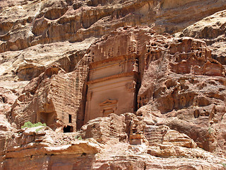 Image showing Ancient ruins of Petra