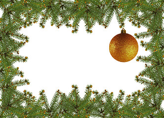 Image showing Christmas frame