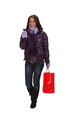 Image showing Woman shopping