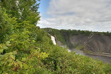 Image showing Montmorency Falls, Quebec, Canada