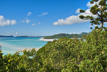 Image showing Whitehaven Beach, Queensland, Australia