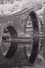 Image showing Devils Bridge, Garfagnana, Italy