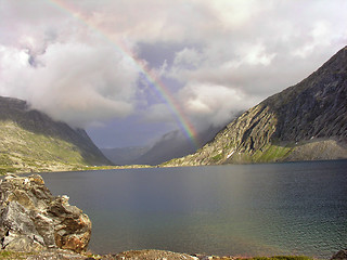 Image showing Countryside of Norway