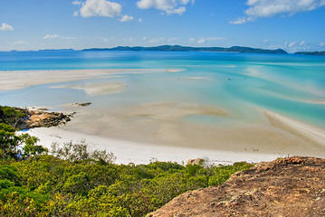 Image showing Whitehaven Beach, Queensland, Australia