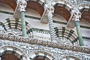 Image showing Architecture Detail in Lucca, Tuscany, Italy, October 2009