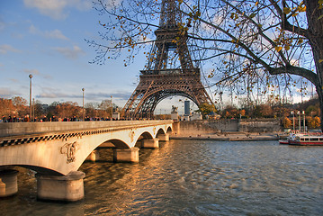 Image showing Paris in Winter