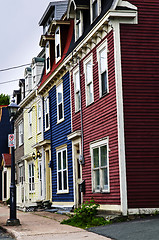 Image showing Colorful houses in St. John's