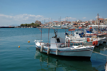 Image showing Small harbor