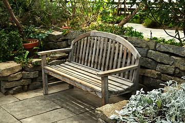 Image showing Lush green garden