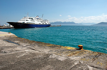 Image showing Small harbor