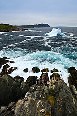 Image showing Melting iceberg