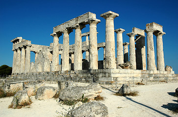 Image showing Temple of Aphaea (Britomartis)