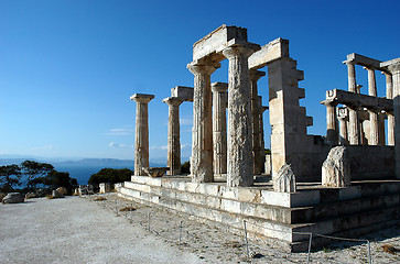 Image showing Temple of Aphaea (Britomartis)