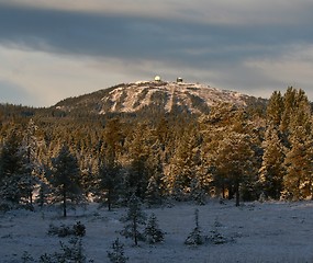 Image showing Gråkallen in winter