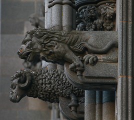 Image showing Stone sculptures