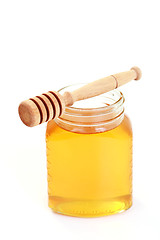 Image showing jar of honey