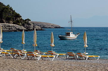 Image showing Empty beach